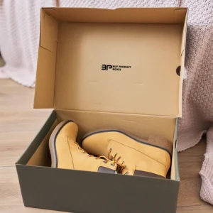 Cardboard shoe boxes