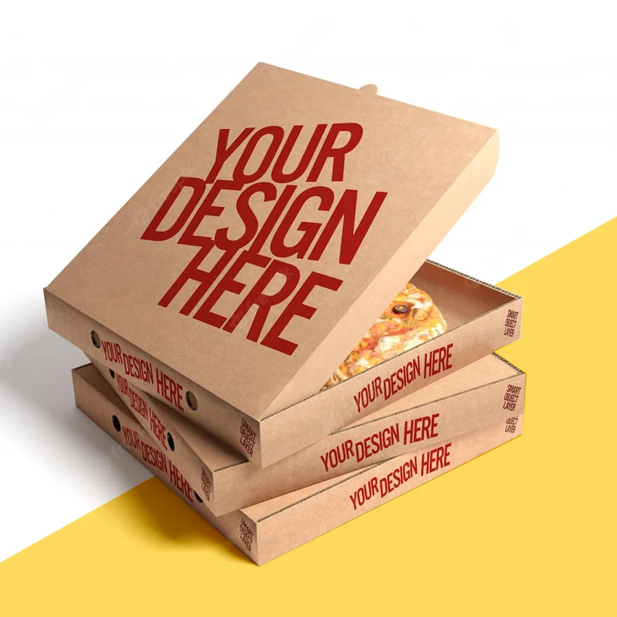 Custom Corrugated Pizza Boxes